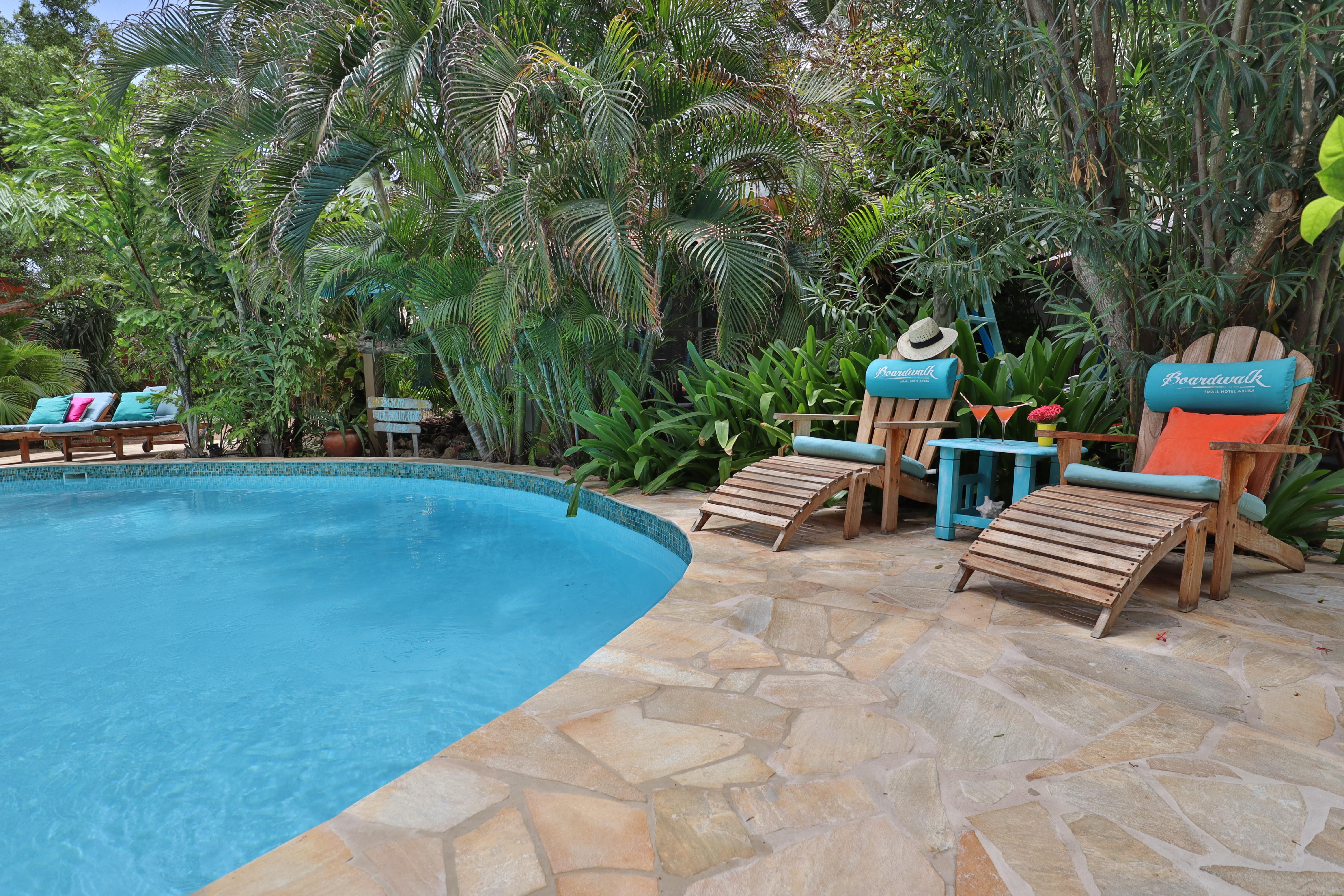 Boardwalk Boutique Hotel Aruba - Adults Only شاطئ بالم المظهر الخارجي الصورة